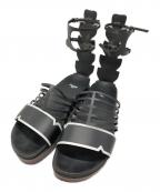 FENDIフェンディ）の古着「GLADIATOR SANDALS / グラディエーターサンダル」｜ブラック