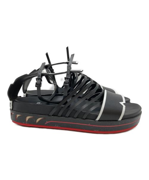 FENDI（フェンディ）FENDI (フェンディ) GLADIATOR SANDALS / グラディエーターサンダル ブラック サイズ:38の古着・服飾アイテム