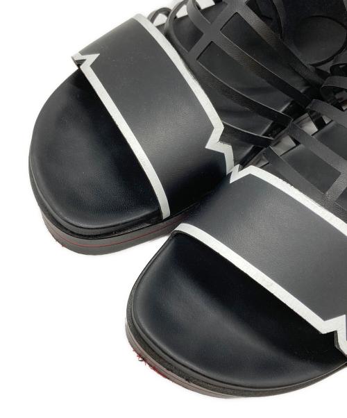 FENDI（フェンディ）FENDI (フェンディ) GLADIATOR SANDALS / グラディエーターサンダル ブラック サイズ:38の古着・服飾アイテム