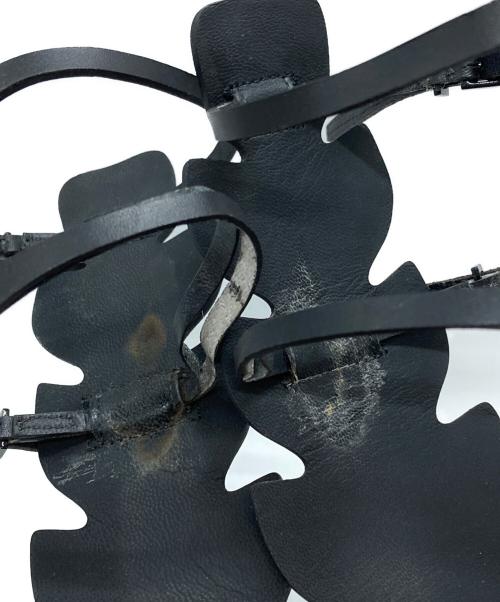 FENDI（フェンディ）FENDI (フェンディ) GLADIATOR SANDALS / グラディエーターサンダル ブラック サイズ:38の古着・服飾アイテム
