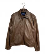 POLO RALPH LAURENポロ・ラルフローレン）の古着「スウィングレザーブルゾン」｜ブラウン