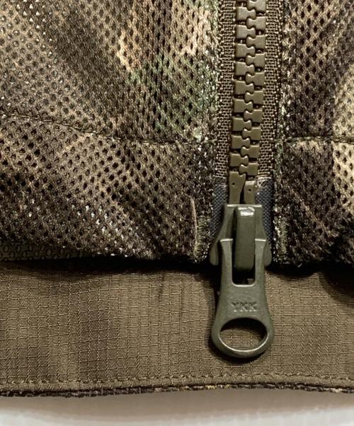 Snow peak（スノーピーク）snow peak (スノーピーク) Printed Insect Shield Mesh Jacket./プリント インセクトシールド メッシュジャケット グリーン サイズ:Mの古着・服飾アイテム