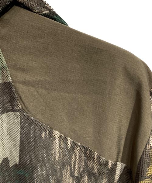 Snow peak（スノーピーク）snow peak (スノーピーク) Printed Insect Shield Mesh Jacket./プリント インセクトシールド メッシュジャケット グリーン サイズ:Mの古着・服飾アイテム