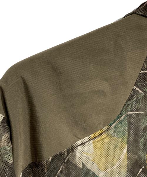 Snow peak（スノーピーク）snow peak (スノーピーク) Printed Insect Shield Mesh Jacket./プリント インセクトシールド メッシュジャケット グリーン サイズ:Mの古着・服飾アイテム