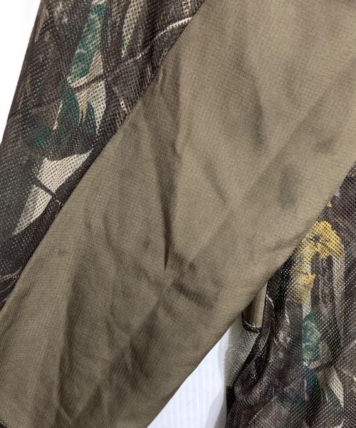 Snow peak（スノーピーク）snow peak (スノーピーク) Printed Insect Shield Mesh Jacket./プリント インセクトシールド メッシュジャケット グリーン サイズ:Mの古着・服飾アイテム