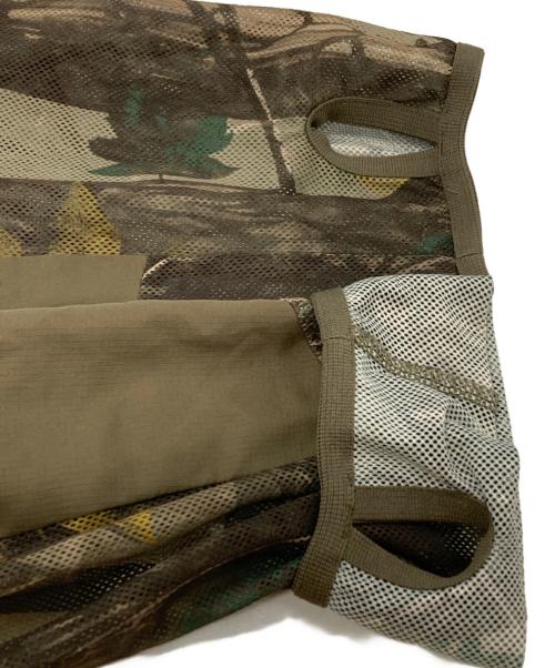 Snow peak（スノーピーク）snow peak (スノーピーク) Printed Insect Shield Mesh Jacket./プリント インセクトシールド メッシュジャケット グリーン サイズ:Mの古着・服飾アイテム