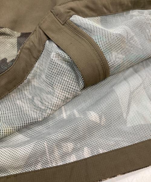 Snow peak（スノーピーク）snow peak (スノーピーク) Printed Insect Shield Mesh Jacket./プリント インセクトシールド メッシュジャケット グリーン サイズ:Mの古着・服飾アイテム