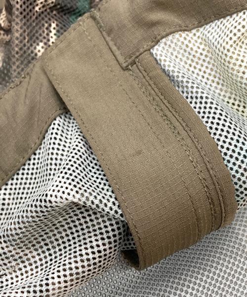 Snow peak（スノーピーク）snow peak (スノーピーク) Printed Insect Shield Mesh Jacket./プリント インセクトシールド メッシュジャケット グリーン サイズ:Mの古着・服飾アイテム