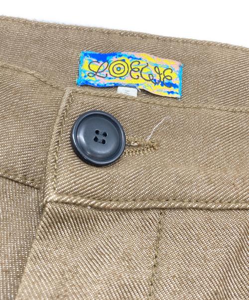 LOEWE（ロエベ）LOEWE (ロエベ) 3トーンカーゴパンツ/パッチワークワイドパンツ ベージュ×ピンク サイズ:46の古着・服飾アイテム