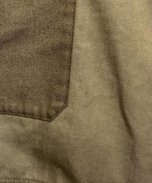 LOEWE（ロエベ）LOEWE (ロエベ) 3トーンカーゴパンツ/パッチワークワイドパンツ/3-tone cargo pants ベージュ×ピンク サイズ:46の古着・服飾アイテム