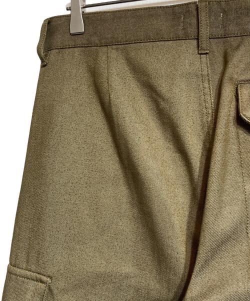 LOEWE（ロエベ）LOEWE (ロエベ) 3トーンカーゴパンツ/パッチワークワイドパンツ ベージュ×ピンク サイズ:46の古着・服飾アイテム