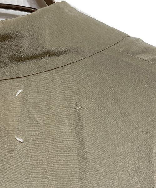 Maison Margiela（メゾンマルジェラ）Maison Margiela (メゾンマルジェラ) シルクダブルシャツジャケット/Silk Double Shirt Jacket ベージュ サイズ:40の古着・服飾アイテム