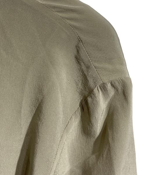 Maison Margiela（メゾンマルジェラ）Maison Margiela (メゾンマルジェラ) シルクダブルシャツジャケット/Silk Double Shirt Jacket ベージュ サイズ:40の古着・服飾アイテム