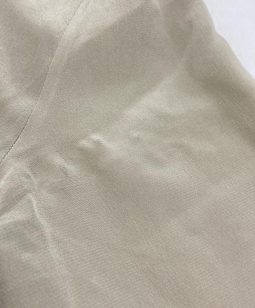 Maison Margiela（メゾンマルジェラ）Maison Margiela (メゾンマルジェラ) シルクダブルシャツジャケット/Silk Double Shirt Jacket ベージュ サイズ:40の古着・服飾アイテム