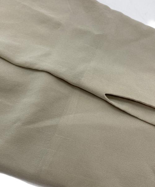 Maison Margiela（メゾンマルジェラ）Maison Margiela (メゾンマルジェラ) シルクダブルシャツジャケット/Silk Double Shirt Jacket ベージュ サイズ:40の古着・服飾アイテム