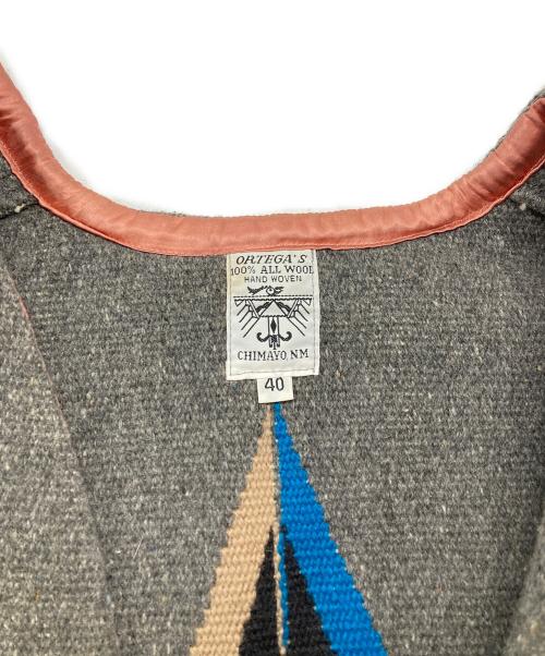 ORTEGA's（オルテガ）ORTEGA's (オルテガ) チマヨベスト グレー サイズ:40の古着・服飾アイテム