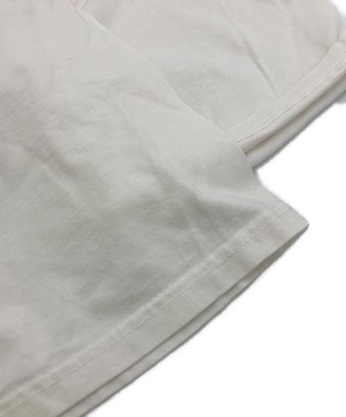 stussy（ステューシー）stussy (ステューシー) スプレーデザインTシャツ ホワイト サイズ:SIZE Lの古着・服飾アイテム