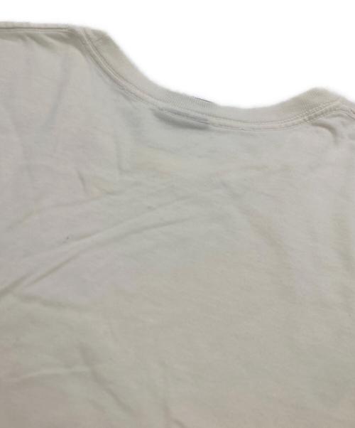 stussy（ステューシー）stussy (ステューシー) スプレーデザインTシャツ ホワイト サイズ:SIZE Lの古着・服飾アイテム
