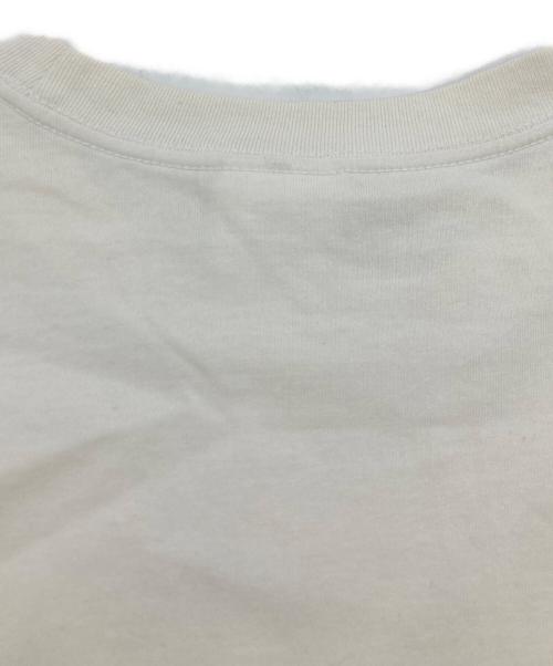 A BATHING APE（アベイシングエイプ）A BATHING APE (アベイシングエイプ) カレッジプリントTシャツ ホワイト サイズ:Lの古着・服飾アイテム