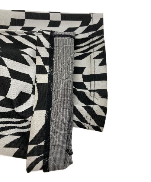 Needles（ニードルズ）Needles (ニードルズ) 別注 Track Pants Poly Jq/トラックパンツ ブラック×ホワイト サイズ:XSの古着・服飾アイテム