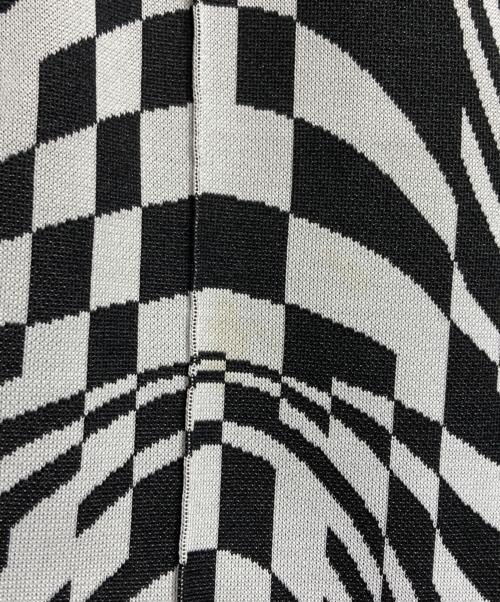 Needles（ニードルズ）Needles (ニードルズ) 別注 Track Pants Poly Jq/トラックパンツ ブラック×ホワイト サイズ:XSの古着・服飾アイテム