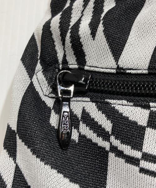 Needles（ニードルズ）Needles (ニードルズ) 別注 Track Pants Poly Jq/トラックパンツ ブラック×ホワイト サイズ:XSの古着・服飾アイテム