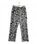 Needles（ニードルズ）の古着「別注 Track Pants Poly Jq/トラックパンツ」｜ブラック×ホワイト