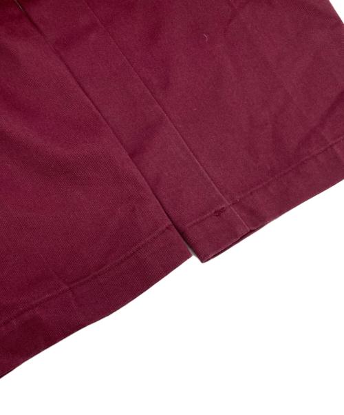 stussy（ステューシー）stussy (ステューシー) チノパン レッド サイズ:34の古着・服飾アイテム