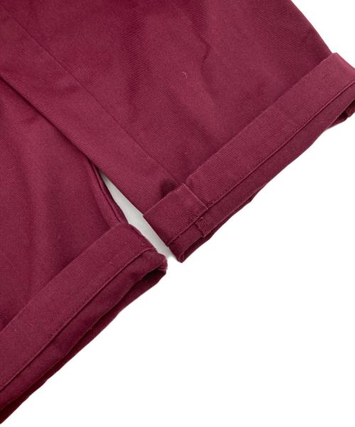 stussy（ステューシー）stussy (ステューシー) チノパン レッド サイズ:34の古着・服飾アイテム