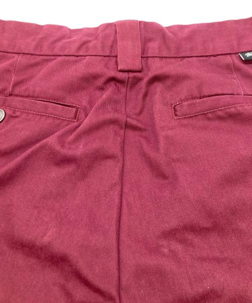 stussy（ステューシー）stussy (ステューシー) チノパン レッド サイズ:34の古着・服飾アイテム