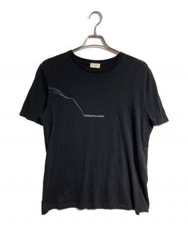 w*d様 SAINT LAURENT PARIS Tシャツ 中古・古着通販】Saint Laurent Paris (サンローランパリ) ロゴTシャツ