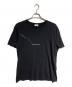Saint Laurent Paris（サンローランパリ）の古着「ロゴTシャツ/logo t-shirt」｜ブラック