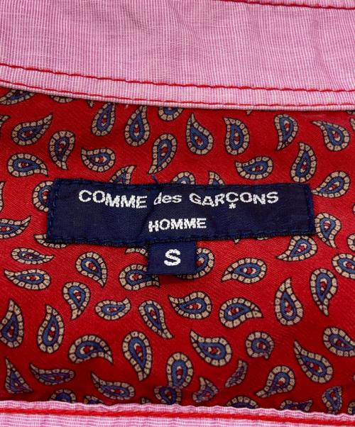 COMME des GARCONS HOMME（コムデギャルソン オム）COMME des GARCONS HOMME (コムデギャルソン オム) ダブルポケットシャツ/Double Poket Shirt ピンク サイズ:Sの古着・服飾アイテム