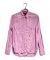 COMME des GARCONS HOMME（コムデギャルソン オム）の古着「ダブルポケットシャツ/Double Poket Shirt」｜ピンク