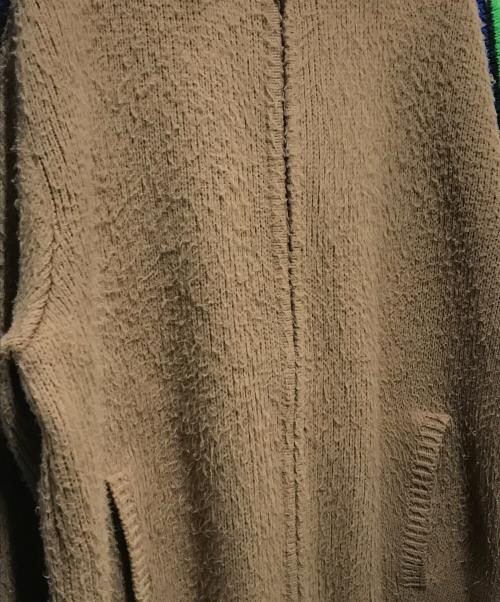 SUPREME（シュプリーム）Supreme (シュプリーム) Sleeve Stripe Zip Up Sweater ブラウン サイズ:Mの古着・服飾アイテム