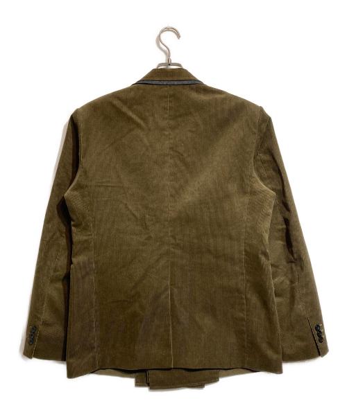 sacai（サカイ）sacai (サカイ) Corduroy Jacket ブラウン サイズ:2の古着・服飾アイテム