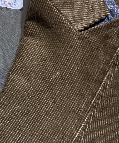 sacai（サカイ）sacai (サカイ) Corduroy Jacket ブラウン サイズ:2の古着・服飾アイテム