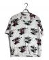 FLAGSTUFF（フラグスタフ）の古着「風神雷神ハワイアンシャツ/Fujin and Raijin Aloha shirt」｜ホワイト