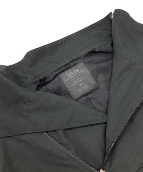 s'yte（サイト）s'yte (サイト) テックブルゾン ブラック サイズ:3の古着・服飾アイテム