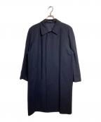 COMME des GARCONS HOMME DEUXコムデギャルソン オム ドゥ）の古着「ウールステンカラーコート」｜ネイビー