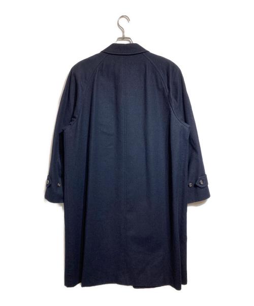 COMME des GARCONS HOMME DEUX（コムデギャルソン オム ドゥ）COMME des GARCONS HOMME DEUX (コムデギャルソン オム ドゥ) ウールステンカラーコート ネイビー サイズ:Ｍの古着・服飾アイテム