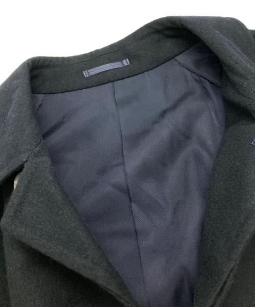 COMME des GARCONS HOMME DEUX（コムデギャルソン オム ドゥ）COMME des GARCONS HOMME DEUX (コムデギャルソン オム ドゥ) ウールステンカラーコート ネイビー サイズ:Ｍの古着・服飾アイテム