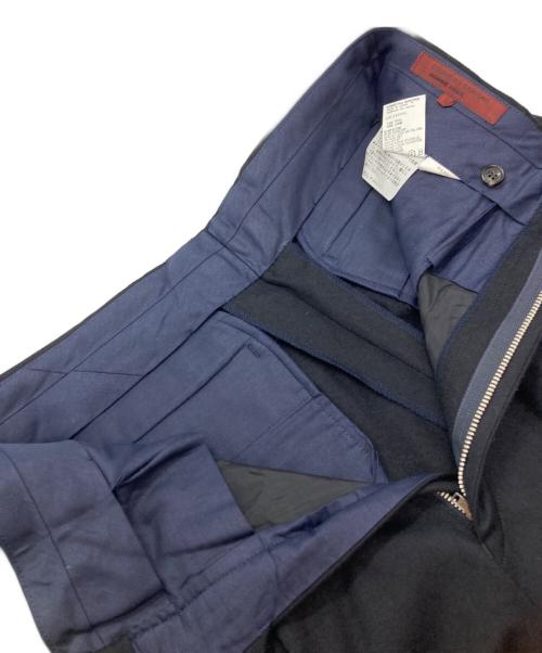 COMME des GARCONS HOMME DEUX（コムデギャルソン オム ドゥ）COMME des GARCONS HOMME DEUX (コムデギャルソン オム ドゥ) ウールスラックス ネイビー サイズ:Ⅼの古着・服飾アイテム