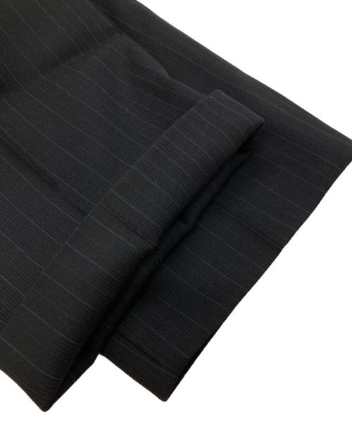 COMME des GARCONS HOMME DEUX（コムデギャルソン オム ドゥ）COMME des GARCONS HOMME DEUX (コムデギャルソン オム ドゥ) ストライプスラックス ブラック サイズ:Ｌの古着・服飾アイテム