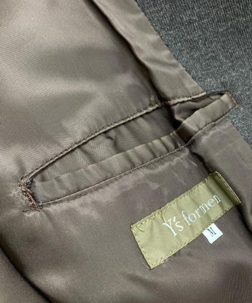 Y's for men（ワイズフォーメン）Y's for men (ワイズフォーメン) ウールボンディングコート ブラウン サイズ:Mの古着・服飾アイテム