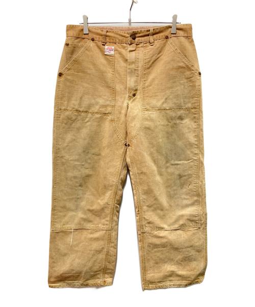 CarHartt（カーハート）CarHartt (カーハート) 50-60sダブルニーダックペインターパンツ ブラウン サイズ:W実寸87cmの古着・服飾アイテム