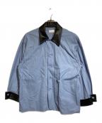 UNDECORATEDアンデコレイテッド）の古着「Cotton Duck Jacket」｜ブルー