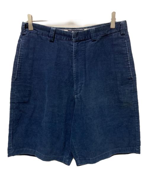 stussy（ステューシー）stussy (ステューシー) コーズハーフパンツ ネイビー サイズ:83.5cm (W33)の古着・服飾アイテム