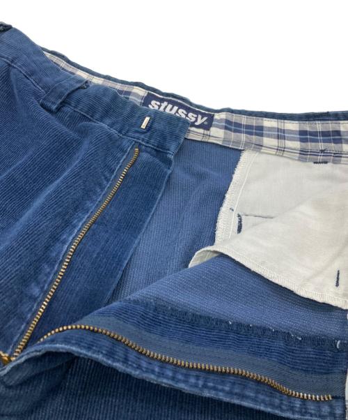 stussy（ステューシー）stussy (ステューシー) コーズハーフパンツ ネイビー サイズ:83.5cm (W33)の古着・服飾アイテム
