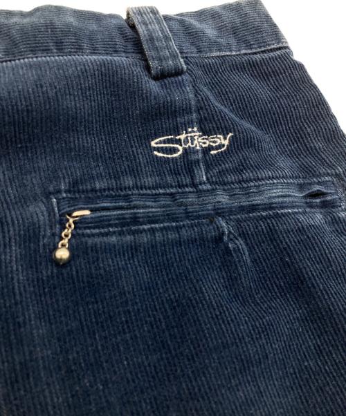 stussy（ステューシー）stussy (ステューシー) コーズハーフパンツ ネイビー サイズ:83.5cm (W33)の古着・服飾アイテム